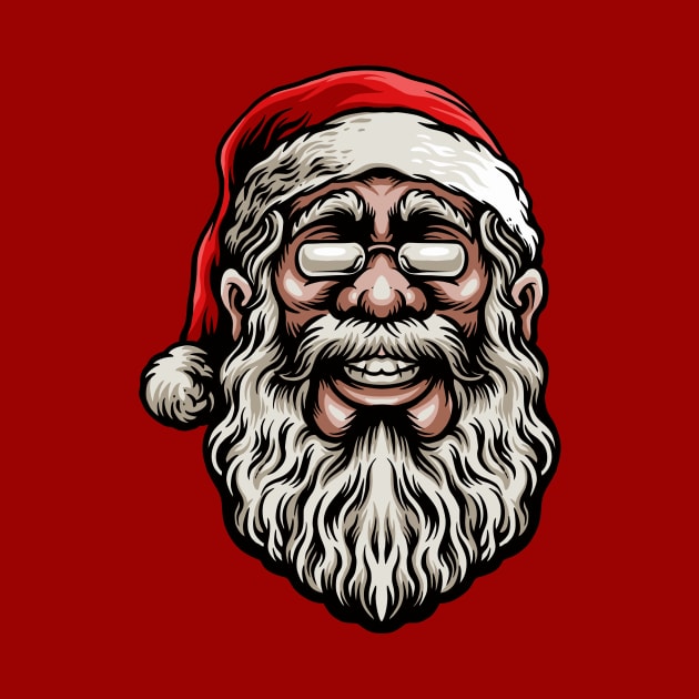 Vintage Santa Claus Illustration by SLAG_Creative