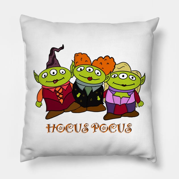 Oooh Hocus Pocus! Pillow by RebeccaBrenna