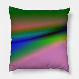 RED BLUE GREEN TEXTURE ART Pillow