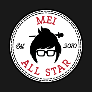 Mei Overwatch All Star Converse T-Shirt