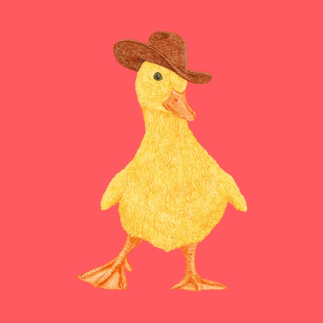 Daphne The Cowgirl Duckling by AnyoneCanYeehaw