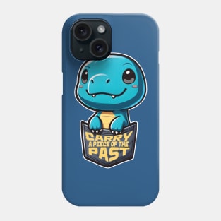 Carry A Piece Of The Past - Little Dino In The Pocket Phone Case