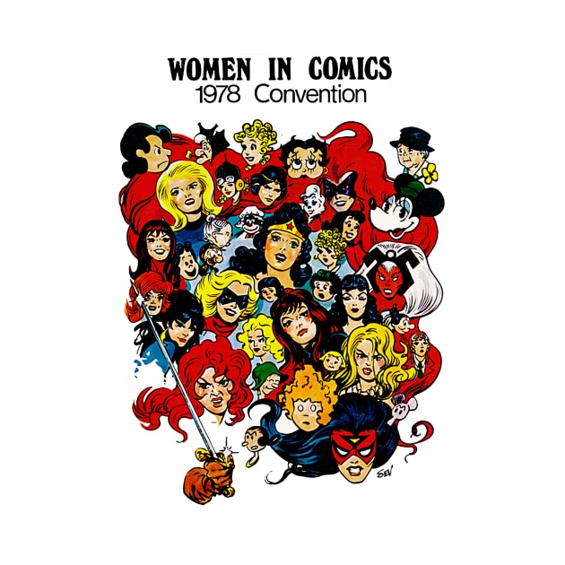 Women in Comics 1978 Convention by Shake Hands With Danger