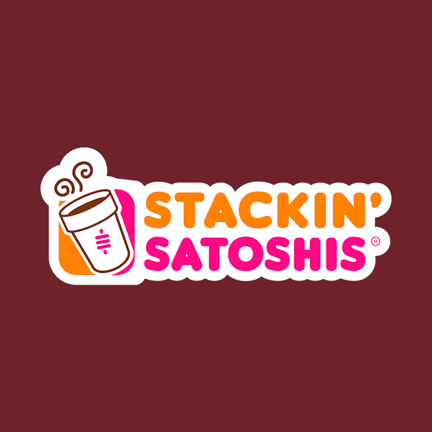 Stackin' Satoshis by Satoshi Symbol