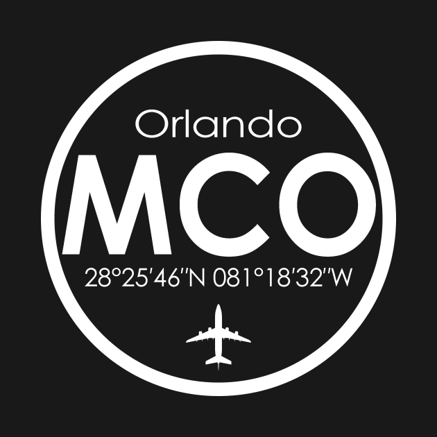 MCO, Orlando International Airport by Fly Buy Wear