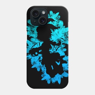 Gun - Blue Abstract Phone Case