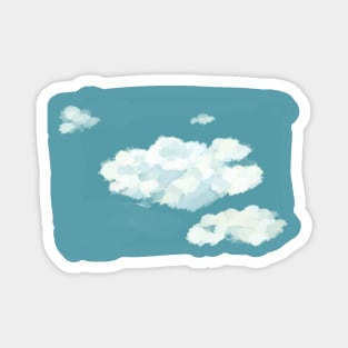 clouds and sky Magnet