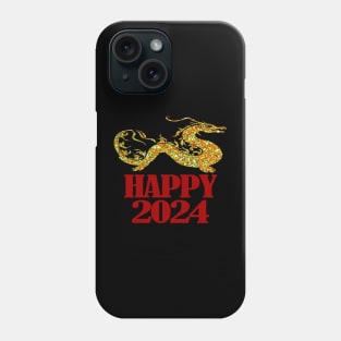 Happy New Year 2024 - 2024 full of good things Phone Case