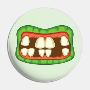 Meet Hal Itosis, the monster mouth. Pin