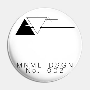 Minimal Design Series Number 002 Pin