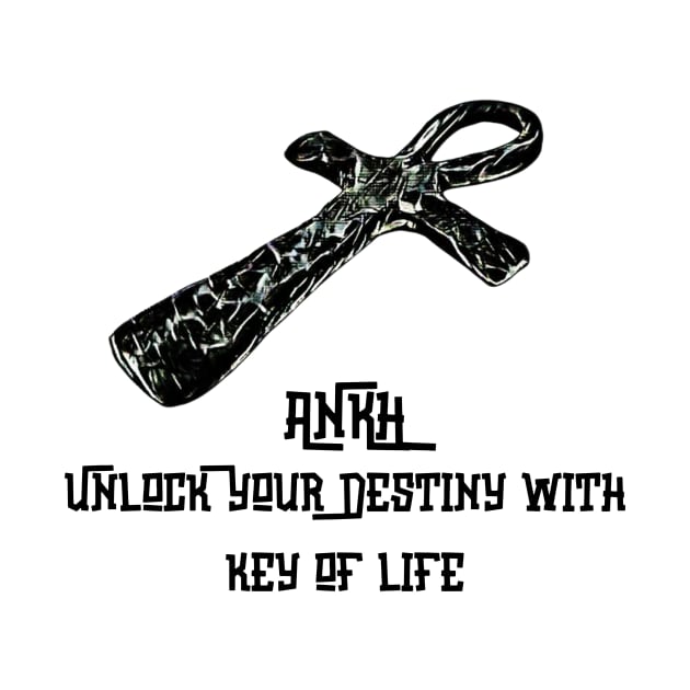 The Ankh Cross Key of Life Ancient Egyptian Symbol by BestChooseArt