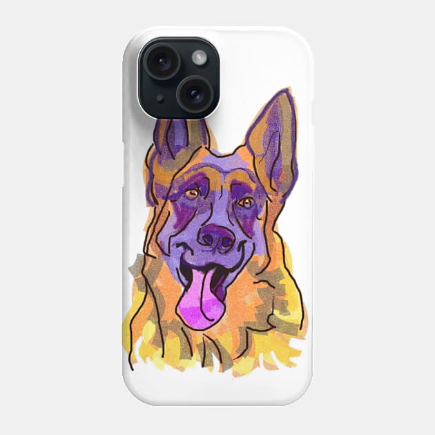 The GSD Love of My Life Phone Case by lalanny