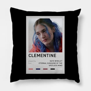 Kate Winslet as Clementine in Eternal Sunshine of the Spotless Mind Pillow