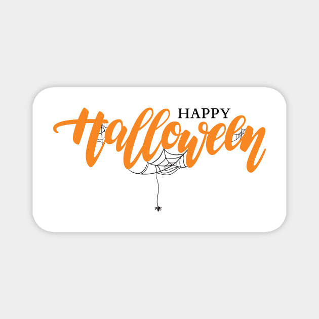 Happy Halloween Magnet by PolkaDotsShop