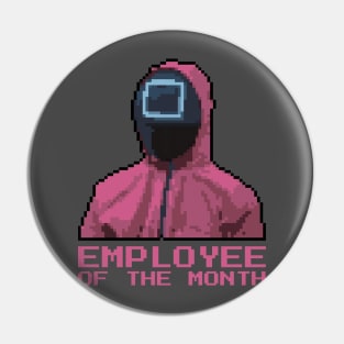 employee of the month Squid Game Pin