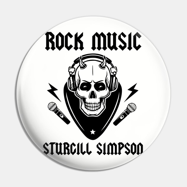 Sturgill Simpson Pin by GO WES