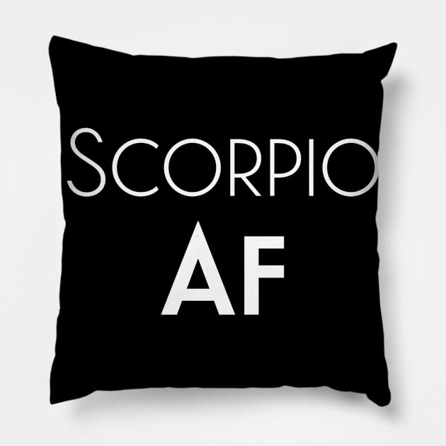 Scorpio AF Pillow by Sloop