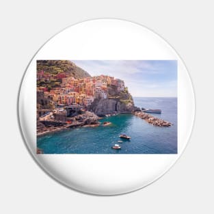 Cinque Terre in Italy on the coast Pin