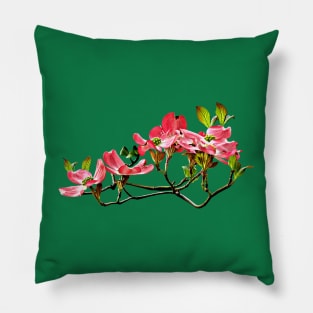 Dogwood - Pink Dogwood Pillow