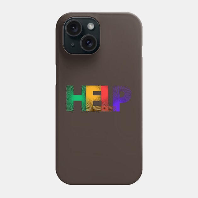 Help Phone Case by Printing Shop