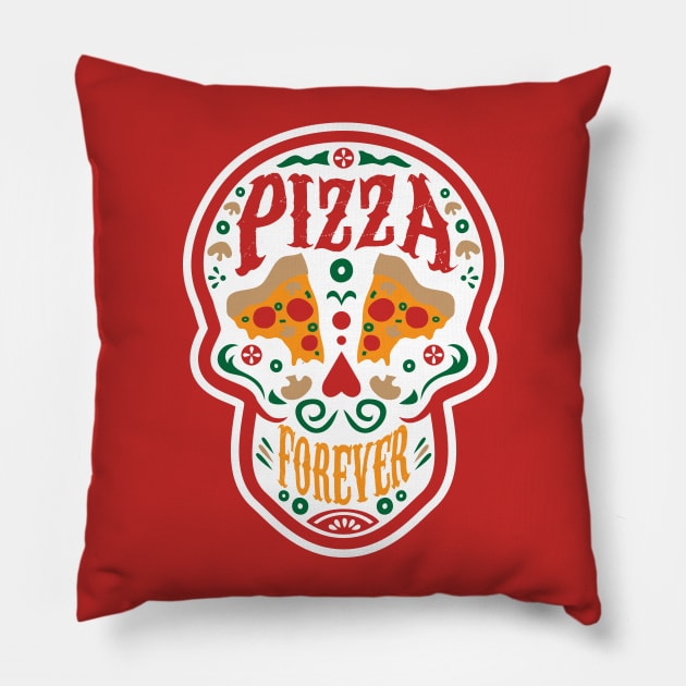 Pizza Forever Pillow by PodDesignShop