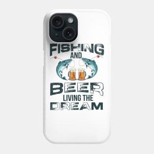 Fishing and Beer Phone Case