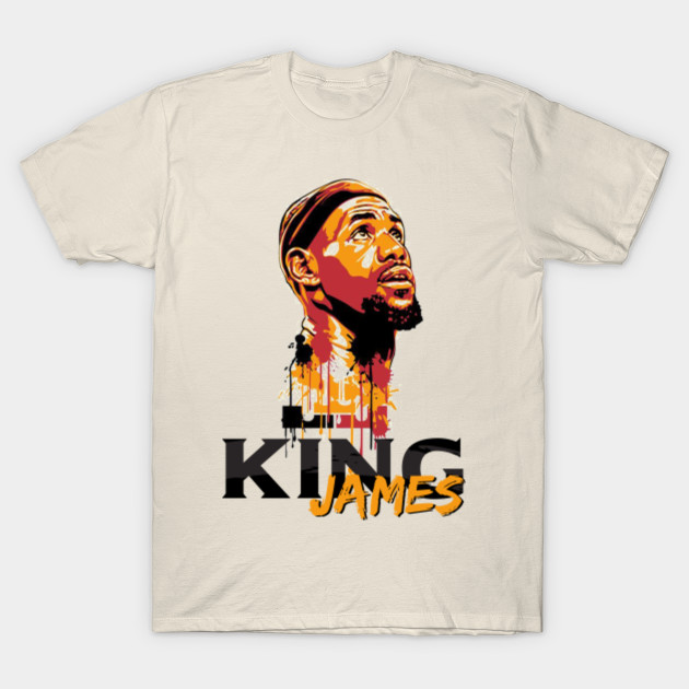 lebron james logo t shirt