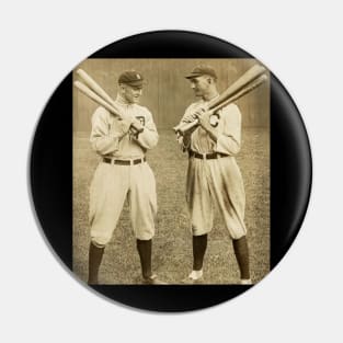 Ty Cobb & Shoeless Joe Jackson Pin