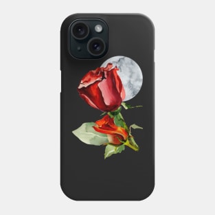red rose Phone Case