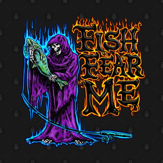 Fish Fear Me Reaper Color by Shawnsonart