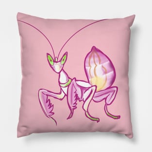 Orchid Mantis Pillow