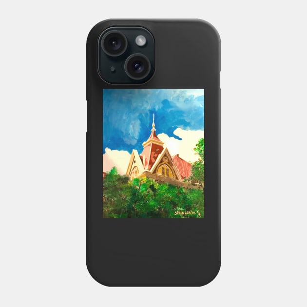 Old Main through the Trees Phone Case by gjspring