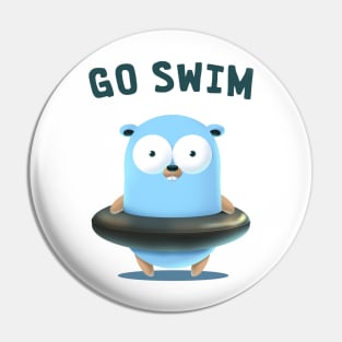 Go Swim for Male Pin