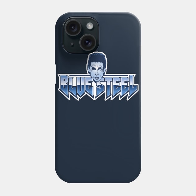 Blue Steel Phone Case by GradyGraphics