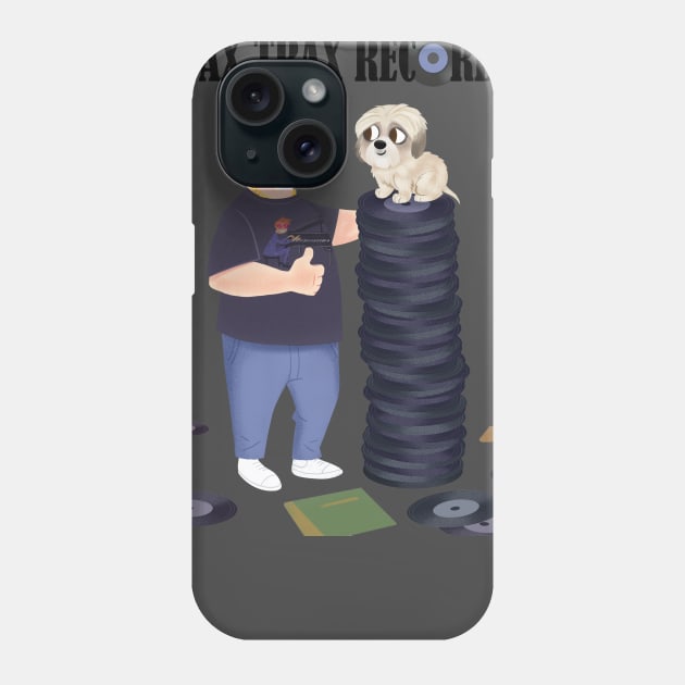 Wax Trax Cartoon Phone Case by Piecing It Together