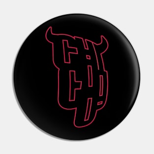 Chi-Town Bull Pin