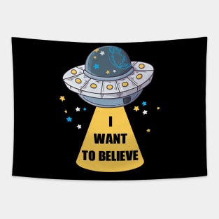 Space Travel I Want To Believe Aren't Real Tapestry