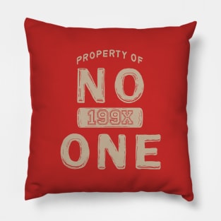 No One Pillow