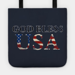 GOD BLESS USA Tote