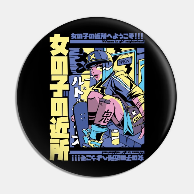 URBAN ANIME GIRL Pin by madeinchorley