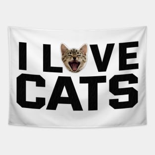 I LOVE CATS V.3 Tapestry