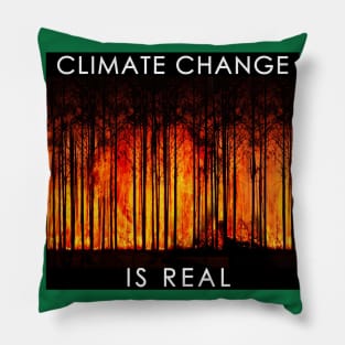 Climate Change is Real #1 Pillow