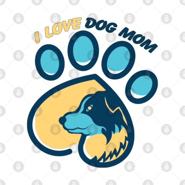 I Love Dog Mom II by anbartshirts