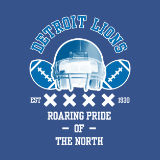 Detroit Lions Roaring Pride of the North T-Shirt