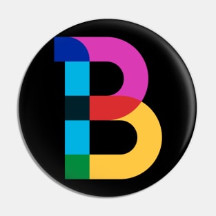 Letter B Pin