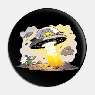 Interstellar Trash Collector Pin