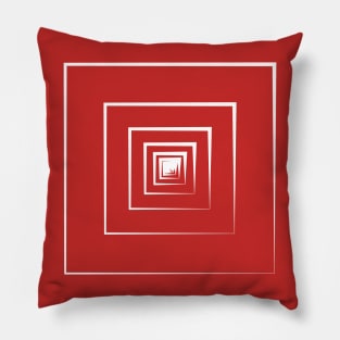 Minimalist Infinite Squares Pillow