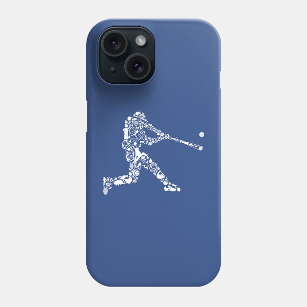 Baseball Hitter Phone Case by Art-Man