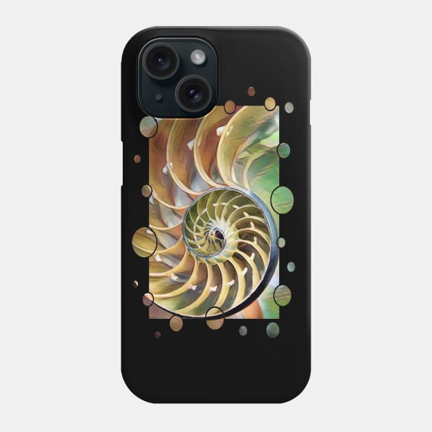 Nautilus Design Phone Case by PhotoArts