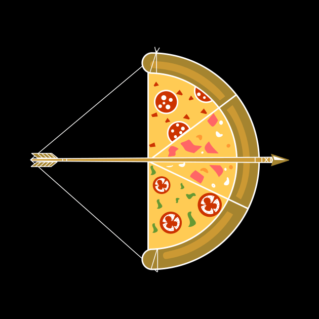 Pizza Archery by NerdvanaLLC